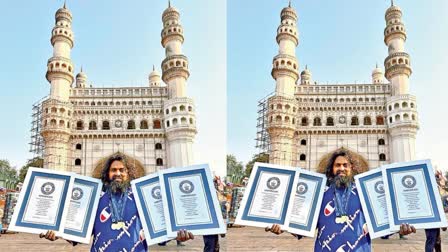 Telangana Man Create Guinness Book Record