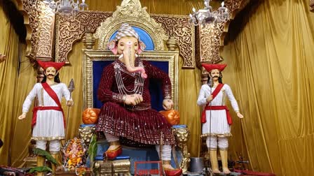 GANPATI BAPPA IN SHIVAJI AVATAR