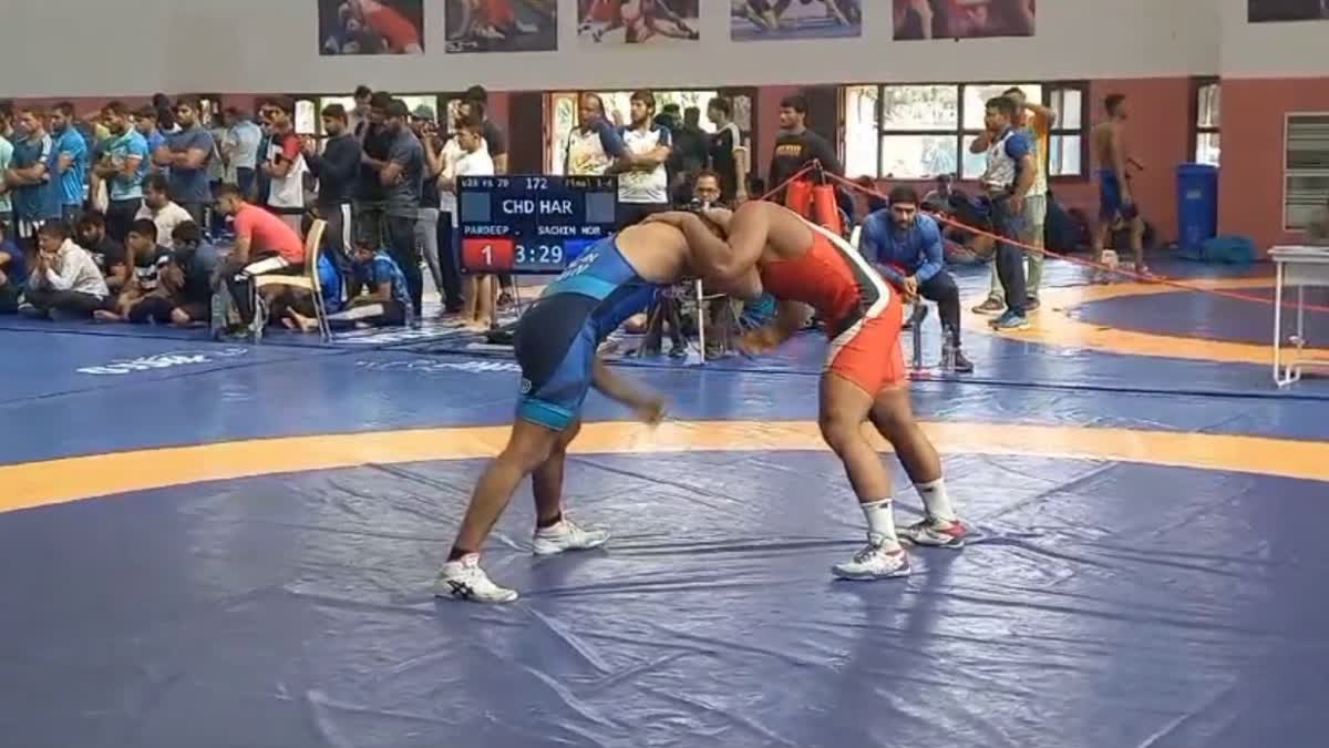 Wrestlers Trial In Sonipat