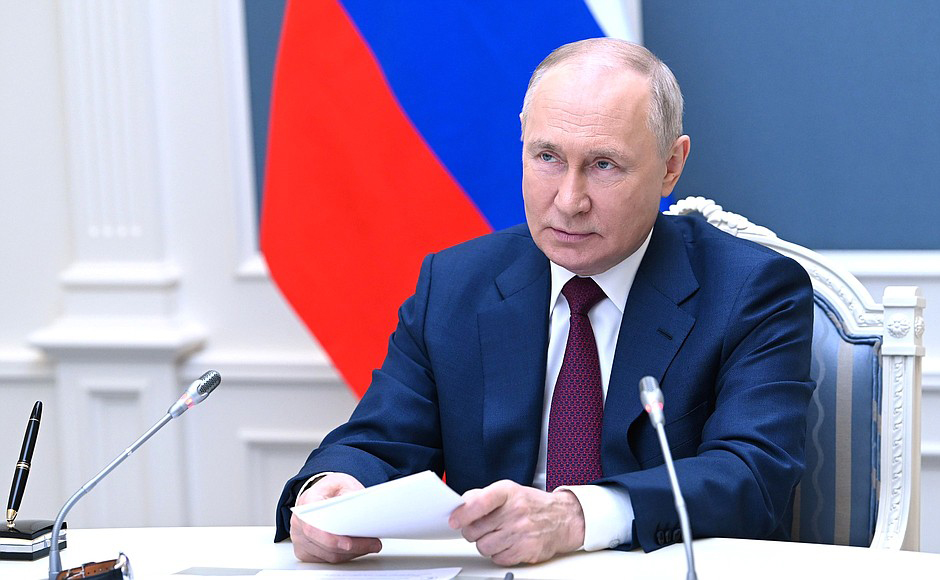 Russian President Vladimir Putin support Establishment of an independent and sovereign Palestinian state