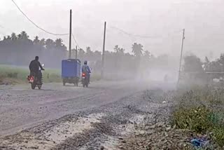 road construction work