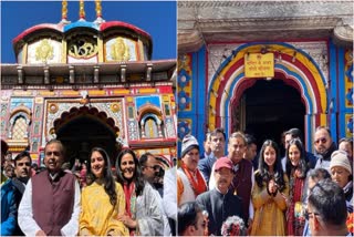 Mukesh Ambani visited Badrinath Dham