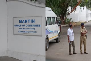 IT raids at Lottery King Martin's house in Coimbatore
