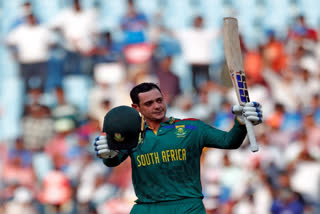 Quinton de Kock set the Bharat Ratna Shri Atal Bihari Vajpayee Ekana Cricket Stadium ablaze with his blistering ton on Thursday here.