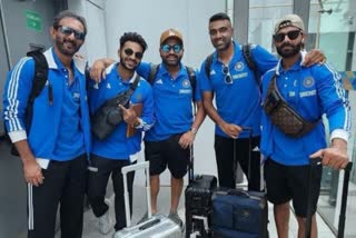 Indian team arrives in Ahmedabad for marquee clash against Pakistan