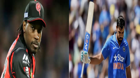 Gayle takes lead in congratulating Rohit who eclipsed his record