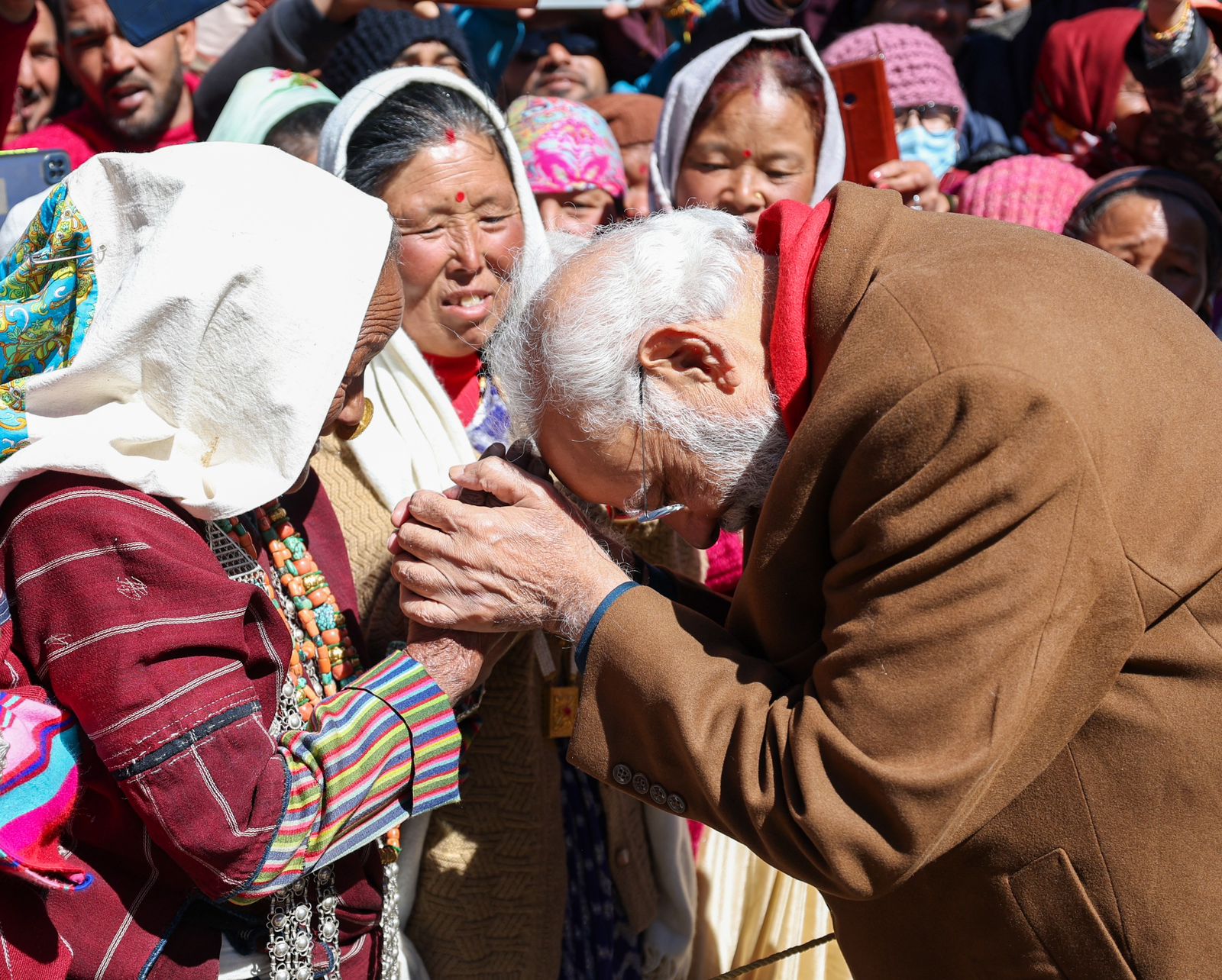 PM Modi Gunji Visit