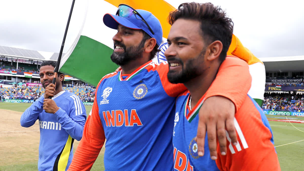 Rishabh Pant and Rohit sharma