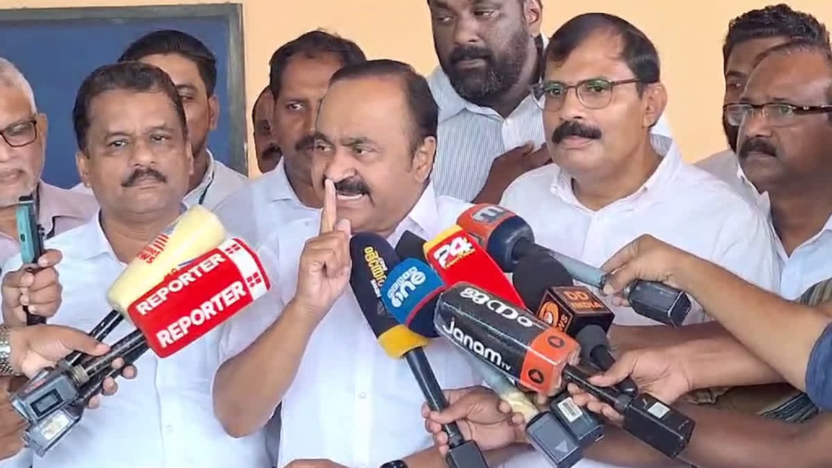 VD SATHEESAN ON MALAPPURAM REMARKS  CMS MALAPPURAM REMARKS  പ്രതിപക്ഷ നേതാവ് വിഡി സതീശന്‍  സര്‍ക്കാര്‍ ഗവര്‍ണര്‍ തര്‍ക്കം