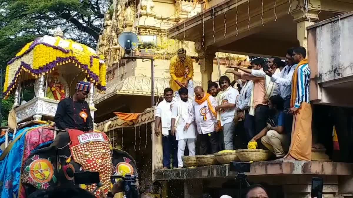 ಶಿವಮೊಗ್ಗ ದಸರಾ ಮೆರವಣಿಗೆ ಸಂಭ್ರಮ