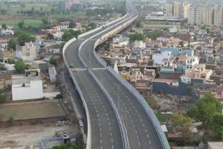 A view of Delhi-Dehradun Expressway