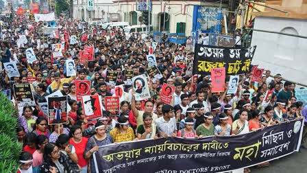 Two more junior doctors joined the ongoing fast-unto-death protest by their colleagues in Kolkata in support of their demands.