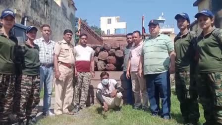 WOOD SMUGGLING IN KHATIMA