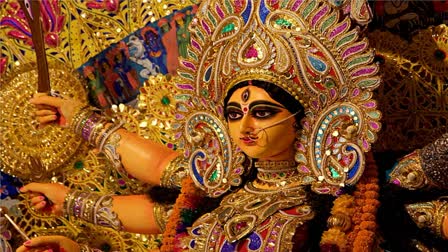 DURGA IDOL JEWELERY STOLEN