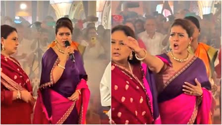 KAJOL IN DURGA PUJA