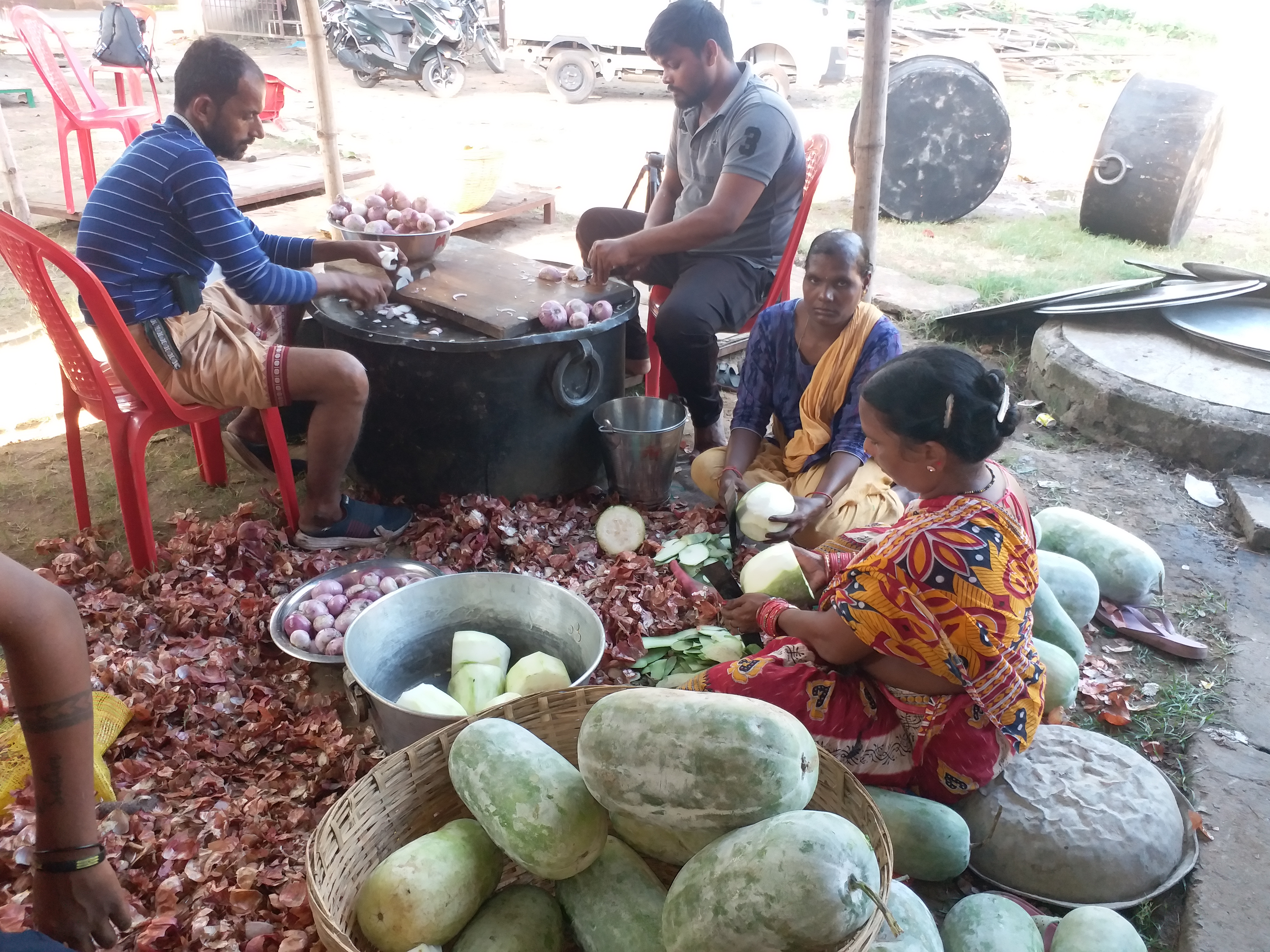 Fish used as prasad