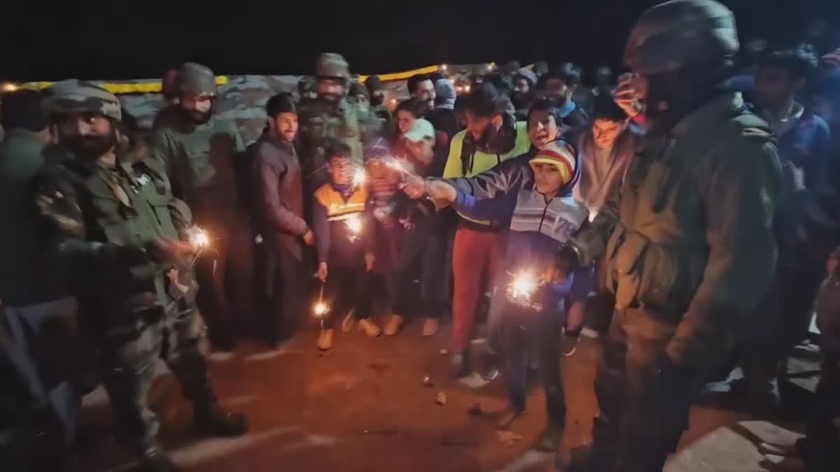 army-jawans-celebrate-diwali-with-locals-at-uri-village-near-line-of-control