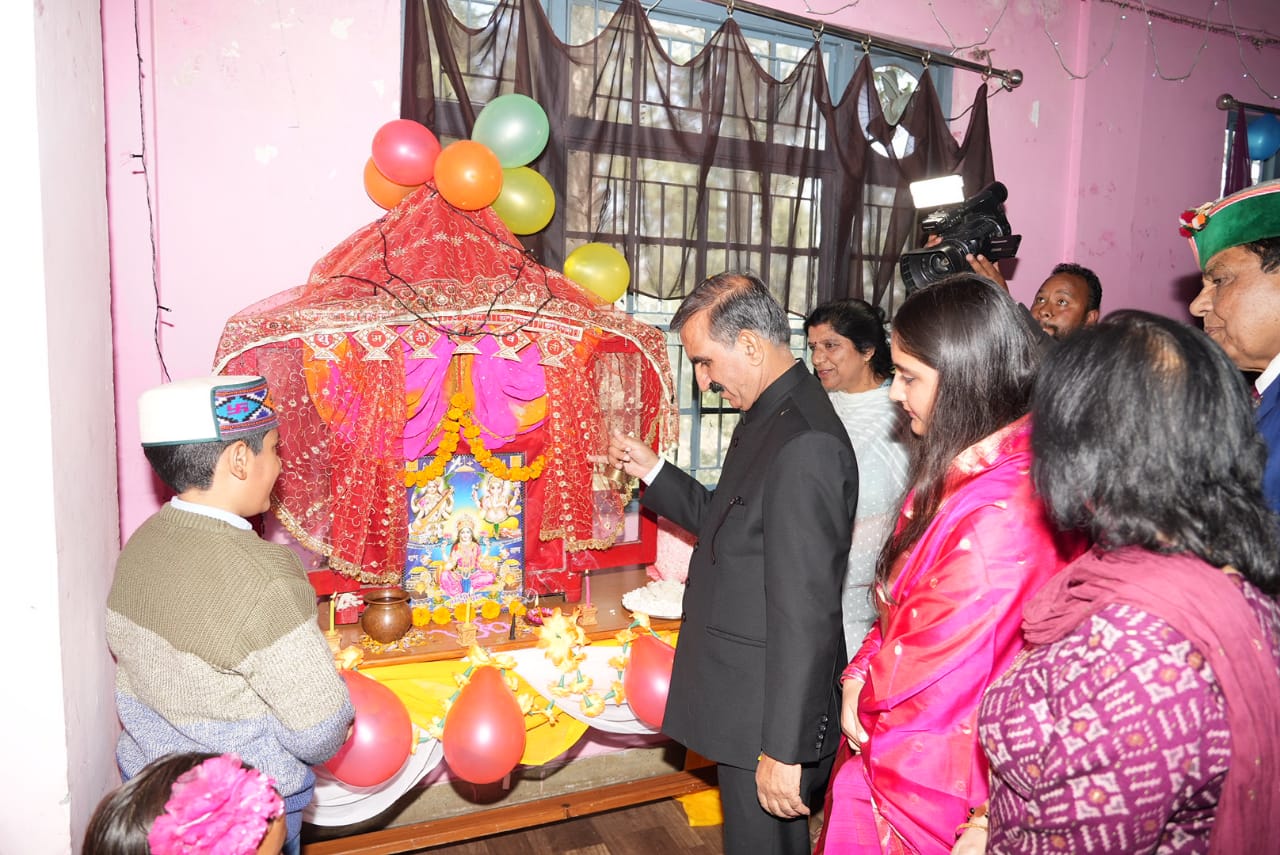 CM Sukhu Celebrated Diwali