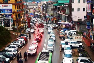 Traffic in Ghumarwin