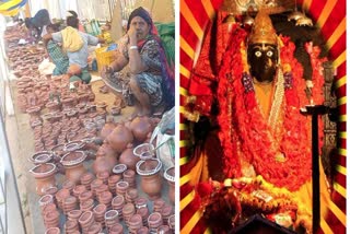 Diwali puja at Danteshwari temple