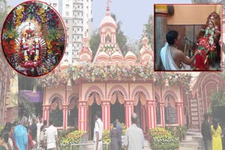 Kumari puja at karunamoyee temple