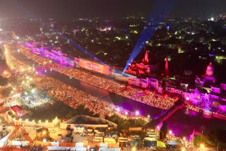 Prime Minister Narendra Modi on Sunday called the "Deepotsav" in Uttar Pradesh's Ayodhya "amazing, divine and unforgettable" and shared some pictures from the celebrations. Taking to his official X (formerly Twitter) account, the Prime Minister said that the whole country has been "illuminated" with millions of "diyas" (earthen lamps) that were lit in Ayodhya.