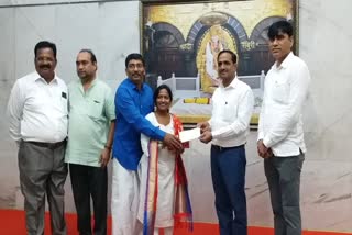 Devotee donated Rs 12 lakh