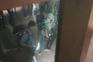 Bullet mark in MLA's house