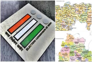 Etv Bharat Rare Phenomenon In Border Village  Voters Cast Vote In Two State  രണ്ട് സംസ്ഥാനങ്ങളിലായി വോട്ട്  Maharashtra andhra border dispute