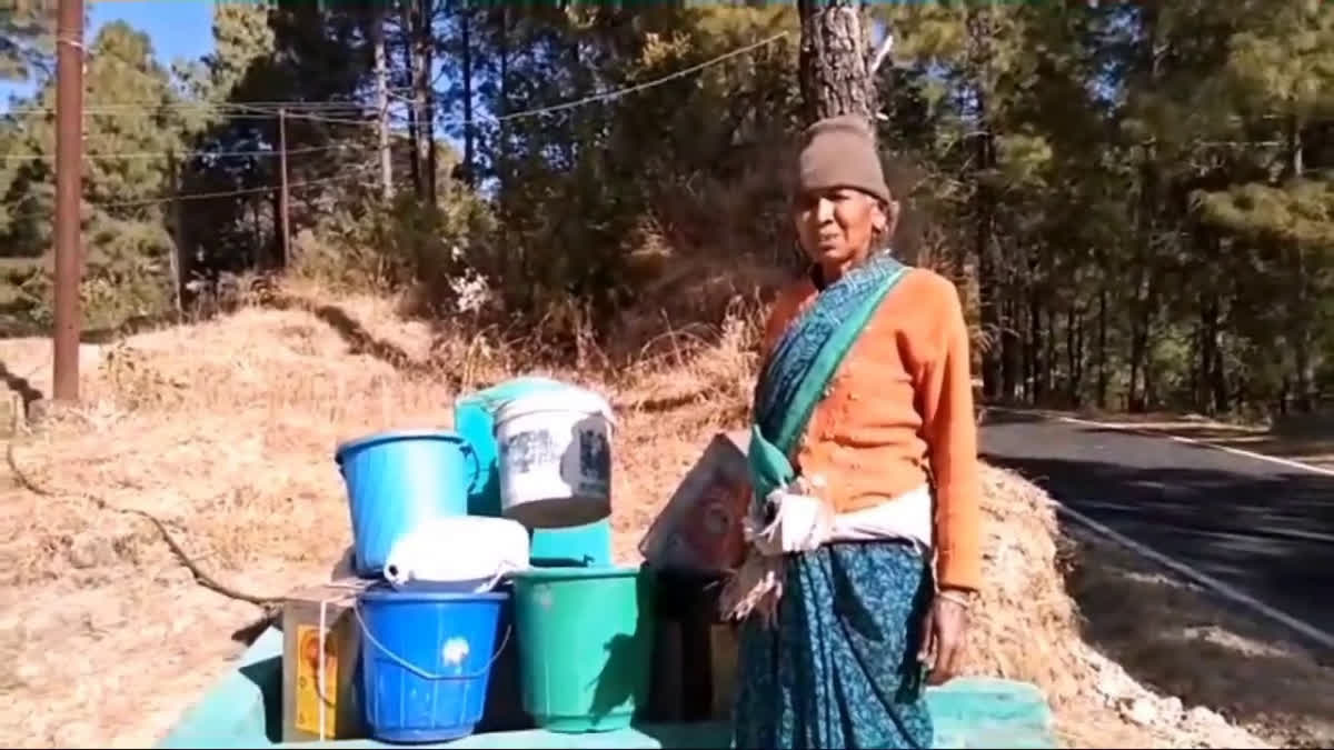 Water shortage in Pauri