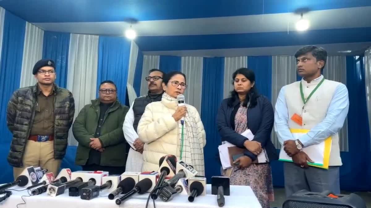 MAMATA BANERJEE IN DARJEELING