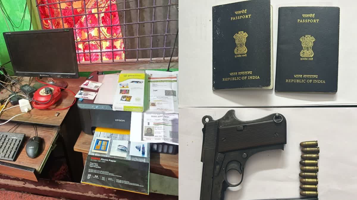 many-objectionable-items-including-fake-aadhaar-and-passports-recovered-during-raid-in-ranchi