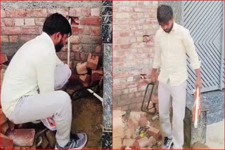 illegal water connection Fatehabad