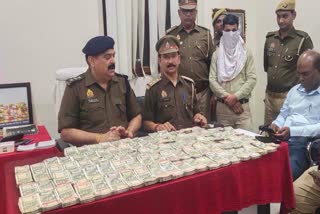 varanasi cantt station 47 lakh rupees found suspicious person latest today.