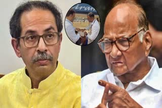 Jalgaon Sharad Pawar reaction on EC officers checked Uddhav Thackeray bags in Wani watch video