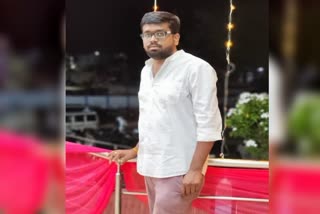 യുവാവ് കുഴഞ്ഞ് വീണ് മരിച്ചു  YOUNG MAN DIED WITH HEART ATTACK  MAN DIES CIRCUMAMBULATING TEMPLE  LATEST NEWS IN MALAYALAM