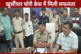 Gold stole in Bhilai