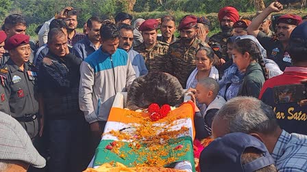 Martyr Rakesh Kumar Cremation