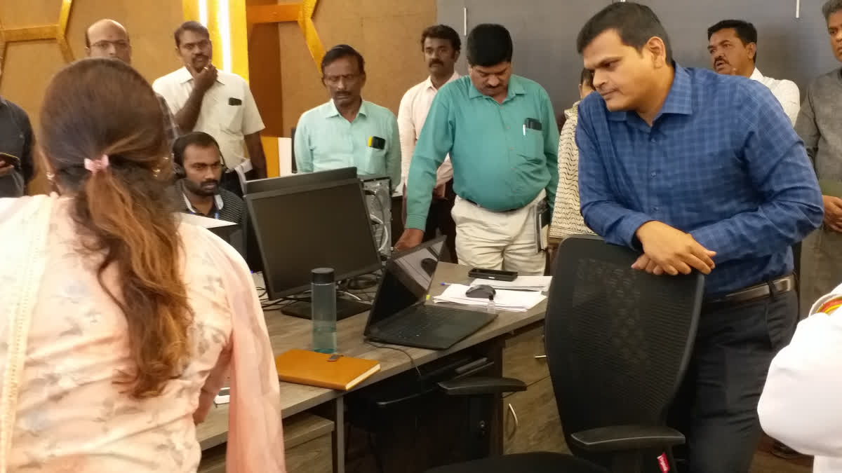 School Education department Secretary Kumaraguruparan inspect in in Academic Assistance Center