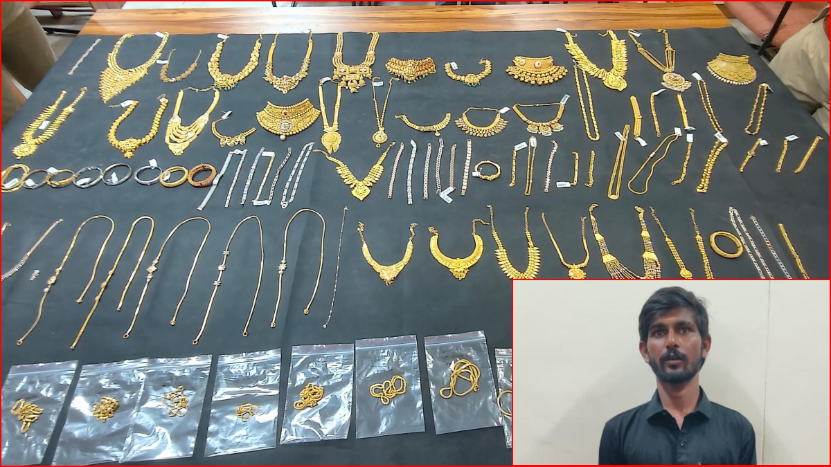 Robbed jewelry and criminal vijay