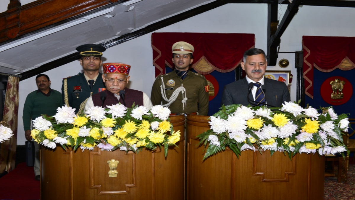 राजेश धर्माणी ने ली मंत्री पद की शपथ