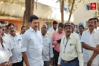 minister anbil mahesh poyyamozhi-visited-higher-secondary-school-for-inspection-in-gummidipoondi
