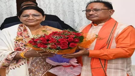 Renuka Singh met CM Vishnudev Sai