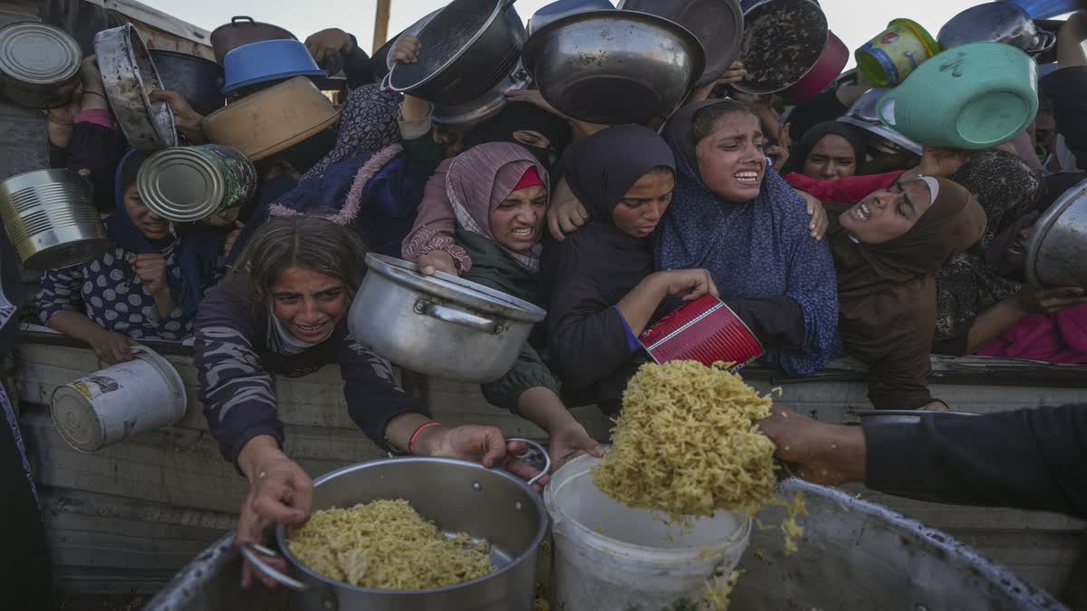 غزہ میں لاکھوں فلسطینی بھوک سے بے حال