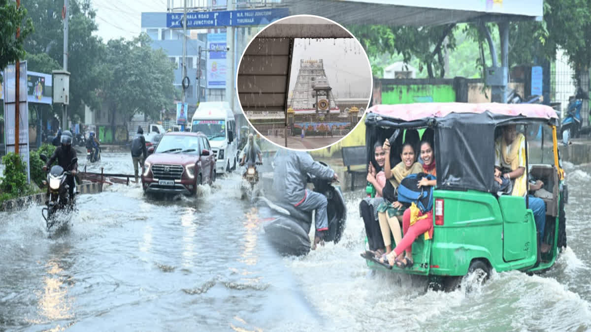 Heavy Rains Lash Tirumala