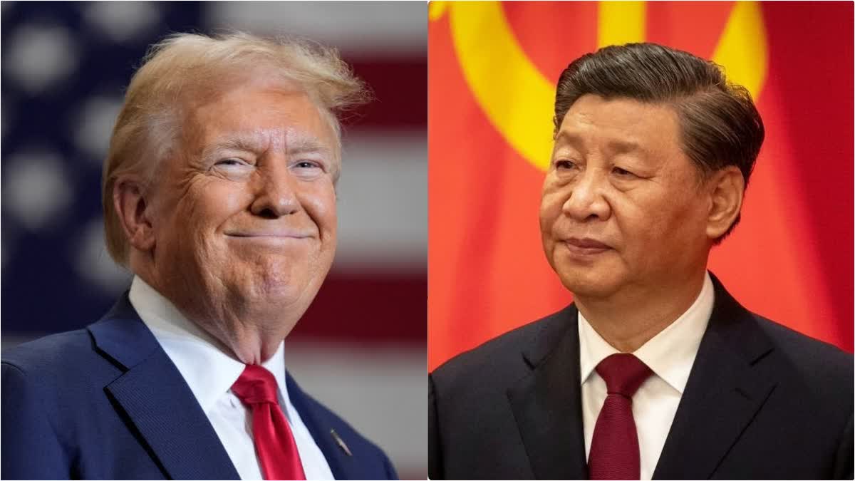 DONALD TRUMP AND XI JINPING  US CHINA RELATION  ചൈനീസ് പ്രസിഡന്‍റ് ഷി ജിൻപിങ്ങിനെ  അമേരിക്ക ചൈന ബന്ധം