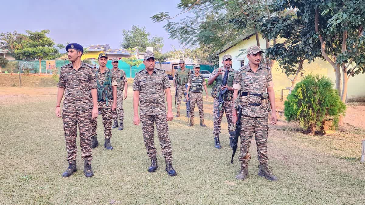 Security forces on standby in Abujhmad, Chhattisgarh