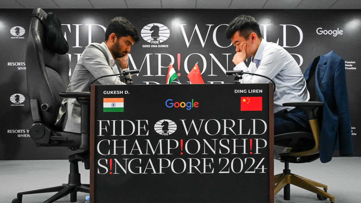 D Gukesh vs Ding Liren