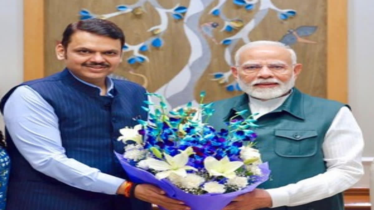 Maharashtra CM Fadnavis Meets PM Modi