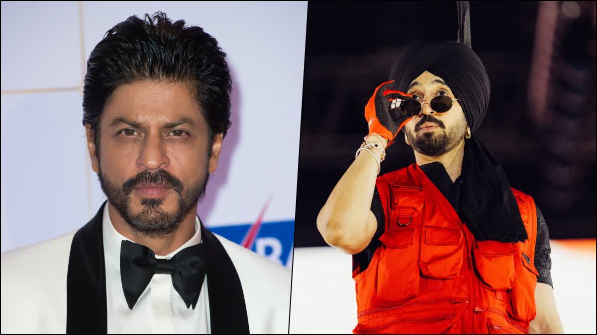 diljit dosanjh and shah rukh khan